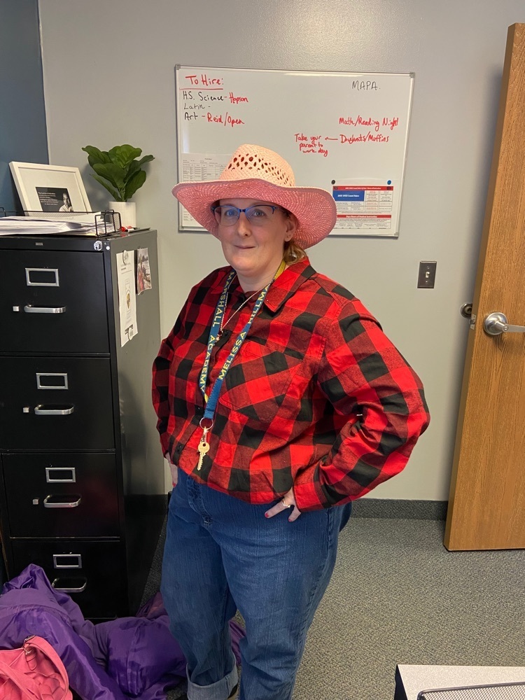 a teacher dressed up