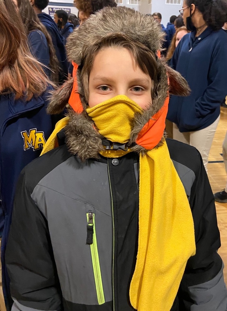 boy bundled up